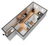 Hawthorne Apartments 1 Bedroom C Floor Plan